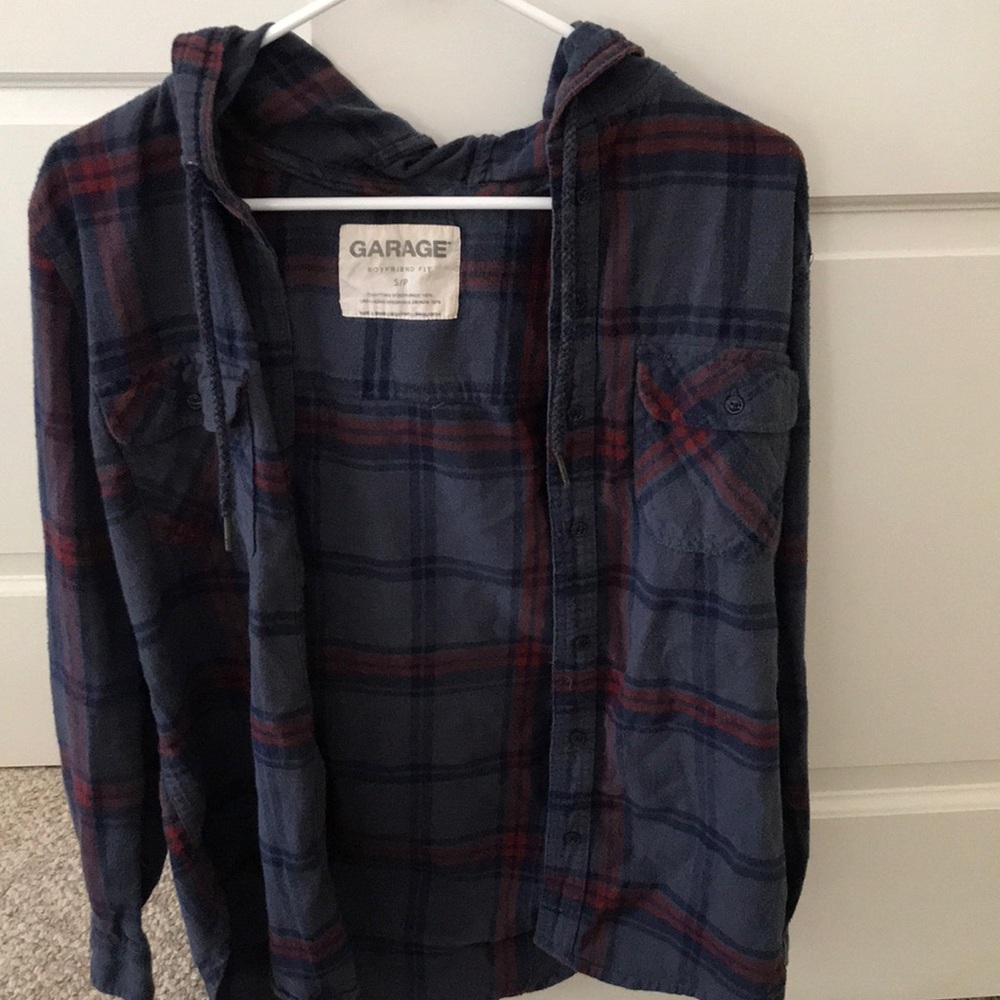 Hooded Flannel